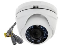 Hikvision Turret Camera, 2MP HD1080P, 2MP" CMOS, 1920x1080, Internal Synchronization, 2.8m Lens, True Day-Night, Smart IR, 20m IR, Switchable TVI/AHD/CVI/CBVS, IP66, Metal [HKV DS-2CE56D0T-IRMF (2.8MM)]