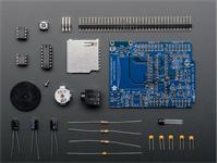 94 :: Arduino UNO Audio Shield KIT can play up to 22KHz, 12bit Uncompressed Audio files of any length [ADF ARDUINO WAVE SHIELD KIT V1.1]