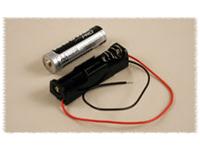 BATTERY HOLDER FOR 1 X AA BATTERY WIRE LEADS DOUBLE SIDED TAPE (BATTERY NOT INCLUDED) [BH1AAW]