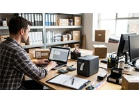 Brother PTP-900W Label Printer (Windows PC Base, Desktop/Mobile, Serial, USB, Wi-Fi I/F, 6-36mm tapes - (24V Adapter incl) - Optional: Battery Base & Lithium Ion Battery [BRH PTP-900W]