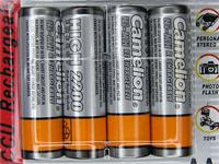 1.2V 2200mAH Nickel-Metal Hydride Rechargeable Battery • AA [NH-AA2200BP4]