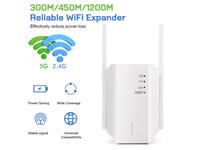 1200MBPS WI-FI SIGNAL AMPLIFIER & EXTENDER CAN EXPAND THE WI-FI SIGNAL OF HOME, OFFICE AND SMALL PUBLIC PLACES, AND ENABLE USERS TO HAVE MORE FLUENT WI FI NETWORK COVERAGE AND NETWORK EXPERIENCE [WIFI EXTENDER 1200MBPS 2.4 -5GHZ]