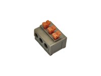 Terminal Block 3W PCB Screwless 12A 150v [MRT1-P5-3E]