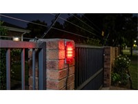 Strobe Light LED Red 12V, OPV:10~13VDC, Mounting:5mm Hole Diameter, Opertaing Temp:-40 to 80°C, UV Stabilised Plastic, Visible From Upto 500m @ Night & 100m During The Day, IP67, {SR-STRR} [EF SR-STRR]