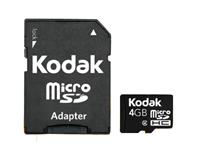 4GB KODAK MICRO SD HC4 HIGH SPEED DATA TRANSFER CARD WITH SD ADAPTER INCLUDED.Win 2000 , Win XP , Vista , Win 7.0 , Win 8.0 . Linux 2,4 , Mac os X [MICRO SD CARD 4GB+ADPT-KODAK#TT]