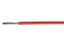 Silicone Single Core Stranded Cable LSZH 1.5mm Red, SiF, Nominal Voltage: AC U0/U 300/500V, Test Voltage:2000V, Breakdown Voltage:5000V, Temperature Range:Flexible -25°C~180°C, Fixed -60°C~+180°C, Cu, Tinned, DIN VDE 0250-1 [CAB23602]