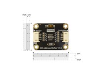 Gravity: LTC4316 I2C Address Shifter - I2C Conflict Resolver for Arduino & Raspberry PI. Allows Identical Sensors to Operate on the same BUS, Featuring Four Address Options [DFR LTC4316 I2C ADDRESS SHIFTER]