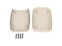 ABS Enclosure 117 x 79 x 32mm Soft Sided Watertight IP65 Light Grey Top Grey Sides [1553WCGY]