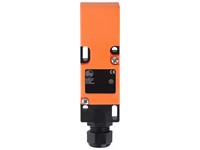 Rectangular Inductive Proximity Sensor, 20 mm Sensing Range, 20–250 V AC/DC, Selectable NO/NC Output, Non-Flush Mounting, IP65, −25 to +80 °C, Terminal Connection. [IM0010 IFM]