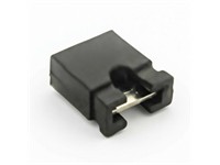2.54MM Black 2 Contact Jumper [7201JBK]
