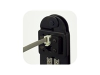 Modular Crimper 6P6C(RJ12), 6P4C(RJ11), 6P2C & 6P British [HT26B]