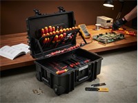 WIHA Competence XXL II Electrician's 116 piece VDE Tool Kit in Trolley Tool Case [WIHA 42069]