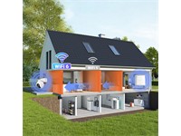 EZVIZ Smart Home Battery Camera 8MP PAN & Tilt with Solar Panel, 4K RES, 15m IR, 4mm Lens, H.265/ H.264, AI-Powered Human/Shape Detection, PAN:340°, Tilt:75°, 3D DNR, Two Way Talk, Battery:10400MAH, AOV, Mono Solar Panel 5W Type-C, IP65 [EZVIZ CS-HB8SP KIT]