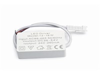 LED Driver 12-18W. 36-54VDC 240-260mA. With Short Circuit, Over Voltage and Over Current Protection with 2Pin Clip Lock Connector [CMU LED DRIVE 12-18W 260MA 36-54]