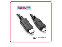 USB CABLE 1,5M LENGTH  , TYPE C TO MICRO [USB CABLE TYPE-C TO MICRO #TT]