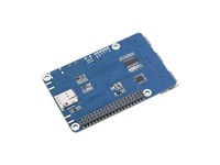 WAVESHARE SIM7670G LTE CAT-1 GNSS HAT FOR RASPBERRY PI, GLOBAL 4G CELLULAR WITH GPS/GLONASS/GALILEO/BEIDOU, USB-C, 3X USB PORTS, SIM SLOT, 40-PIN GPIO, FOR IOT & TRACKING PROJECTS [WVS GNSS RASPBE PI HAT SIM7670G]