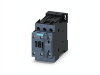 Power Contactor, AC-3e/AC-3, 12 A, 5.5 kW / 400 V, 3-Pole, 24 V DC, Auxiliary Contacts: 1 NO + 1 NC, Screw Terminal, Size: S0 [3RT2024-1BB40]