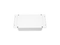 Plastic Waterproof ABS Enclosure, with Flange, 370G, Rated IP65, Size :200x120x75 mm, 3mm Body Thickness, Impact Strength Rating IK07, Box Body and Cover Fixed with Stainless Screws, Silicone Foam Seal, Internal Lug for Circuit Board or DIN Rail Track . [XY-ENC WPP18-01 MSF]