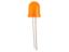 LED Diffused Dome 10mm Super Bright Orange 600mcd 605NM 30° [L-813SED]