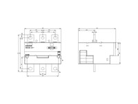 SIMOCODE Current Measuring Module, Set Current 63...630 A Overall Width 145 MM, Busbar Connection [3UF7104-1BA00-0]