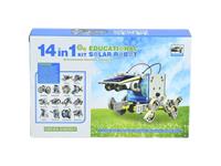MULTI AWARD WINNING EDUCATIONAL TOY . SOLAR POWERED ROBOT CAN BE TRANSFORMED INTO 14 DIFFERENT ROBOTS . [EDU-TOY BMT 14IN1 SOLAR ROBO KIT]