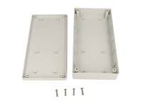 ABS Fire Retardant Enclosure 220 X 110 X 44MM IP54 Grey [1599HGY]