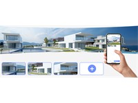 EZVIZ Smart Home WiFi Camera Pan & Tilt Dual Lens 3MP 30m IR, 1/3” CMOS, H2.65, PAN:350°, Tilt:80°, 3D DNR, WDR, AI Human/Vehicle Shape Detection, Two Way Talk, Dual 2K, Supports Micro SD up to 512GB, 1xRJ45 10/100M Port, PSU12V1.5A, WIFI6 [EZVIZ CS-H9C-R105-8H33WFL]