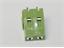 5mm Screw Clamp Terminal Block • 2 way • 16A - 250V • Straight Pins • Green [CLL5-2E]