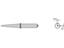 3.2mm Chisel Soldering Tip For W61 Iron 425°C [54202899]