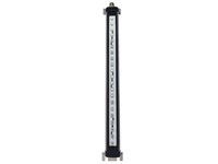 Industrial LED 7 Color RGBYCPW Multi Functions Signal Lamp 28mm With Diffuser for 24VDC 6w With Fixed Mountings L=346mm IP67 (Red/Green/Blue/Yellow/Cyan/Purple/White) [CLX-OLSW-346-1-7C]
