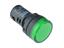 INDICATOR LED LAMP GREEN 12VAC/DC 2W PANEL CUTOUT=22MM [L300EG-12]