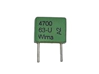 Capacitor 4,7NF 63V Polyester Boxed 5mm 5% WIMA [4,7NF 63VPB5-WIM]