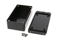 ABS Enclosure 120X65X40MM Black With Flanged Lid [1591CFLBK]