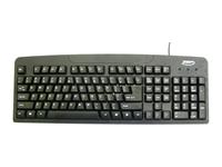 PS2 Black Keyboard 520 with 109 Keys Water resistant [KEYBOARD 520 PS2 #TT]