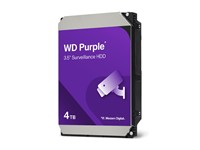 Western Digital Purple 4TB 3,5" Surveillance HDD 128MB SATA 6Gb/s 5400RPM [HARD DRIVE 4TB WD44PURZ]