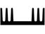 HEATSINK EXTRUDED PCB TO220 7K/W NO PINS [SK76-50SA220]