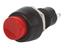 Midget Push Button Switch • Alternate • Form : SPST-1-0-A • 3A-125 VAC • Red-Button • Round Actuator [DS450R]