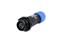 Circular Connector Plastic IP68 Screw Lock Female Cable End Receptacle 2 Poles 13A/250VAC 4-6,5mm Cable OD [XY-CC131-2S-I]