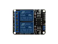 COMPATIBLE WITH ARDUINO 5V/10A 2CH RELAY MODULE WITH N/O AND N/C CONTACTS WITH OPTO ISOLATED I/P [BMT RELAY BOARD 2CH 5V]