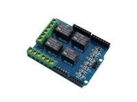 Compatible with Arduino UNO. 4 Channel Relay Shield [BDD 4 CHANNEL RELAY SHIELD]