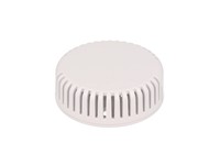 ABS Plastic Miniature Enclosure - Snap-Fit / Wall-Mount Round 60x20mm Vented IP30 - White [1551V12WH]