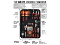 16 Piece Electrical Tool Kit [TOP ELECKT]
