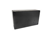 ABS Plastic Box With Screw Lid in Black L-165MM X W-100MM X H-50MM [ABSE45 BLACK]