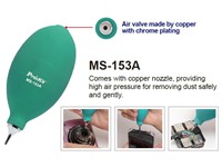 Bulb Blower 42x94mm PVC 50ML Pump Capacity, Copper (Chrome Plated) Nozzle Size 2,2x14mm [PRK MS-153A]