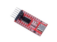 T232RL 3.3V / 5.5V FTDI USB TO TTL Serial Converter Adapter Module For Arduino. NB. This Chip Is Not Original, Does Not Have EEPROM, And Cannot Invert The Signals. USB TYPE-C Interface [BDD FT232RL USB-C TO SERIA BOARD]
