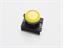 Push Button Actuator Switch Illuminated Latching • Yellow Flush Lens • Yellow 30mm Bezel [P301LYY]