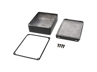 Diecast Aluminium Black119MM X 94MM X 38MM IP65 Water-Tight [1590WBB2FLBK]