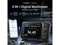 3-in-1 Digital Multimeter DSO DDS Generator 60,000 Counts TRMS Bluetooth App Sync [FNIRSI TMP600 3IN1 DMM+SIG GEN]