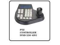 4IN1 ,   3 DIMENSIONAL MINI PTZ KEYBOARD CONTROLLER ,PASSWORD CONTROLLABLE ,RS485 COMMUNICATION up to 1200M. [PTZ CONTROLLER IVSD-230 4IN1]