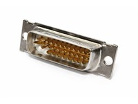 DVI Plug 24+5 Pin Dual Link Solder [DA24-5PDVI]